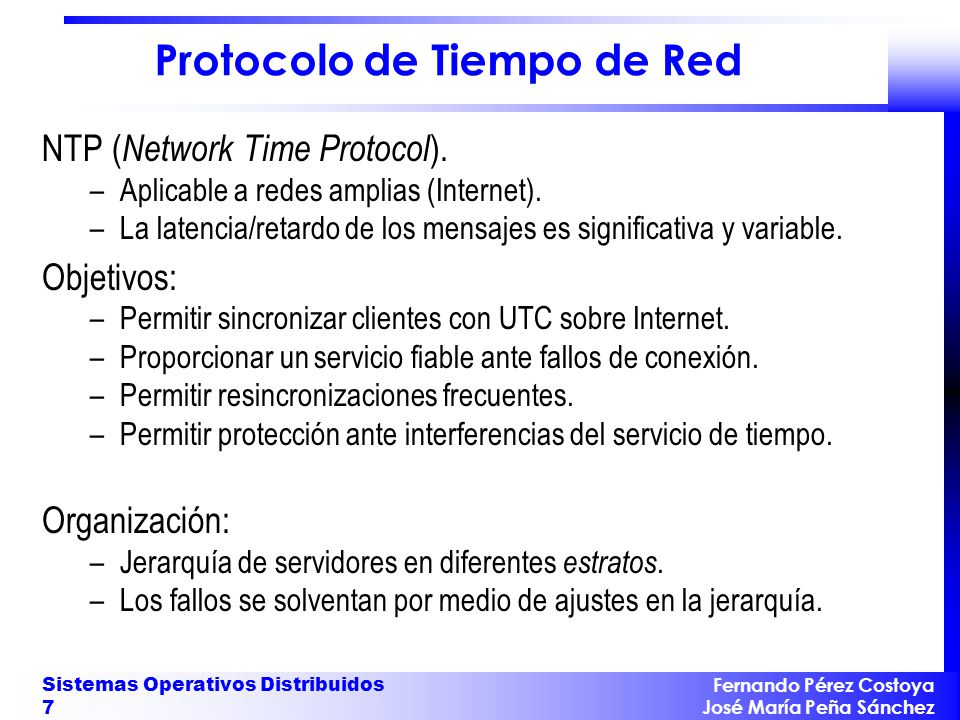 Protocolo de Tiempo de Red