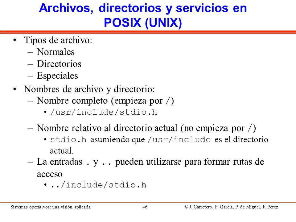 creat. Crea un archivo Servicio: Argumentos: name Nombre de archivo