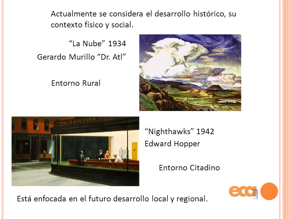 Actualmente se considera el desarrollo histórico, su contexto físico y social.
