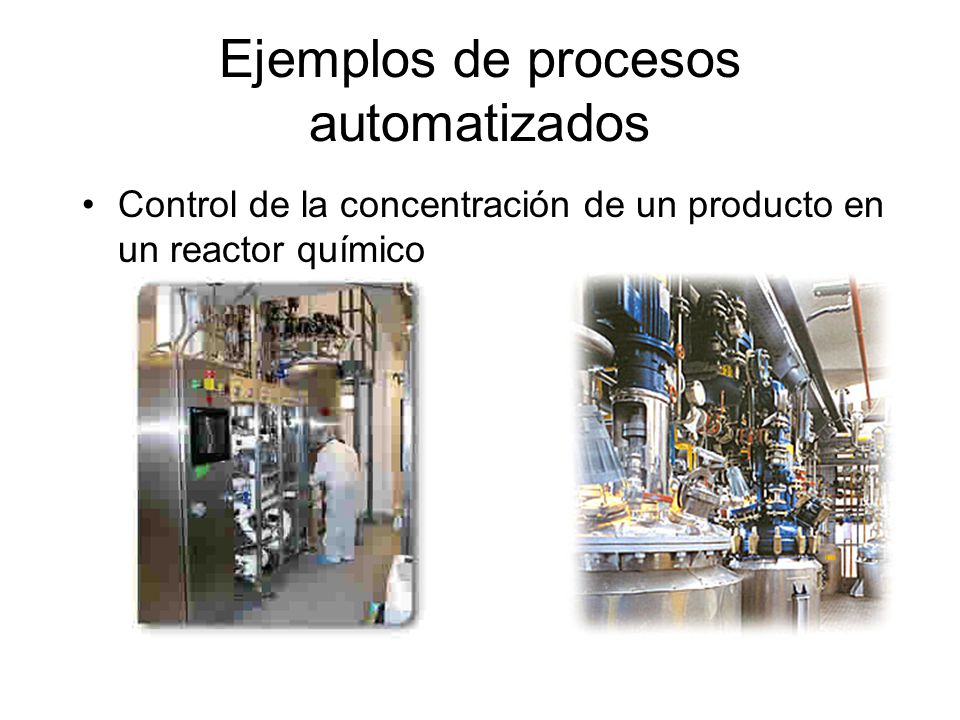 Ejemplos de procesos automatizados