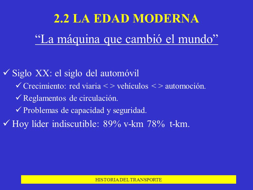 La máquina que cambió el mundo