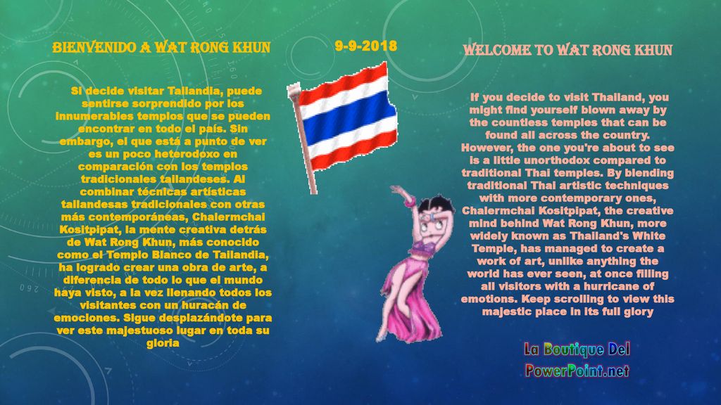 Welcome to Wat Rong Khun La Boutique Del PowerPoint.net
