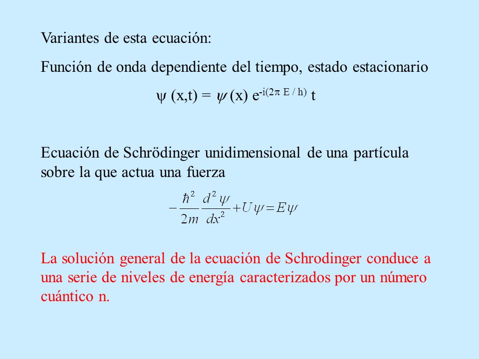 (x,t) =  (x) e-i(2 E / h) t