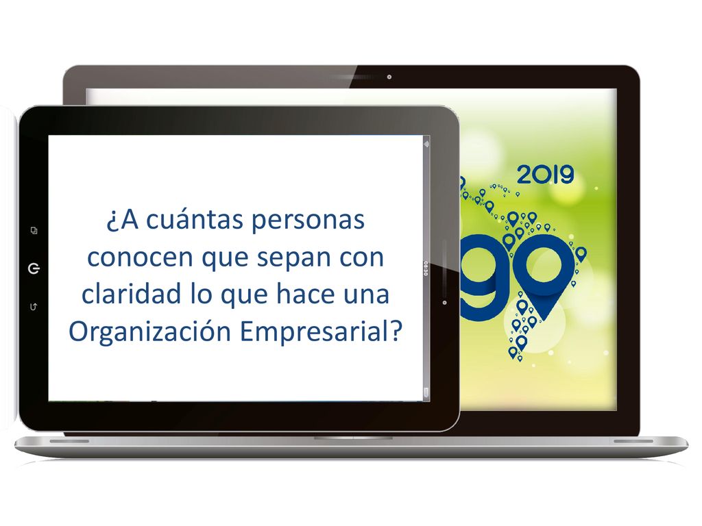 ¿A cuántas personas conocen que sepan con claridad lo que hace una Organización Empresarial
