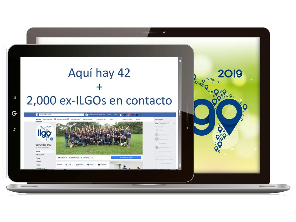 Aquí hay ,000 ex-ILGOs en contacto 300 OOEE 20 países