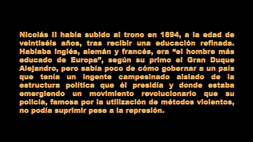 Nicolás II había subido al trono en 1894, a la edad de veintiséis años, tras recibir una educación refinada.