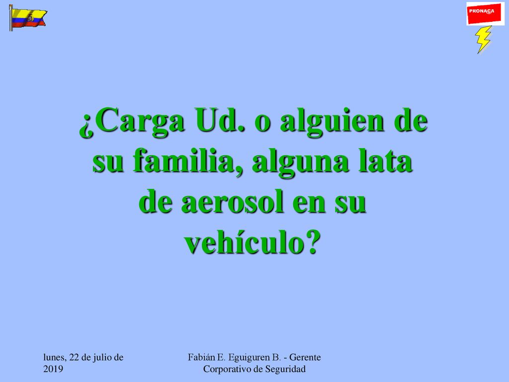 Fabián E. Eguiguren B. - Gerente Corporativo de Seguridad