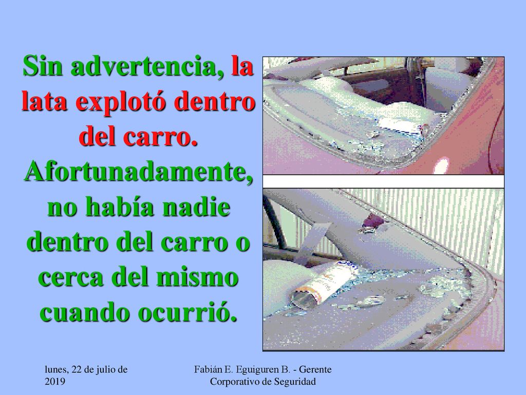 Fabián E. Eguiguren B. - Gerente Corporativo de Seguridad