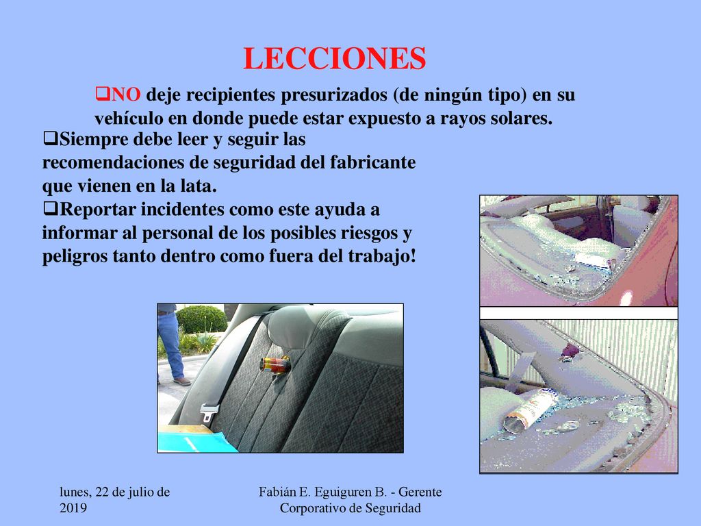 Fabián E. Eguiguren B. - Gerente Corporativo de Seguridad