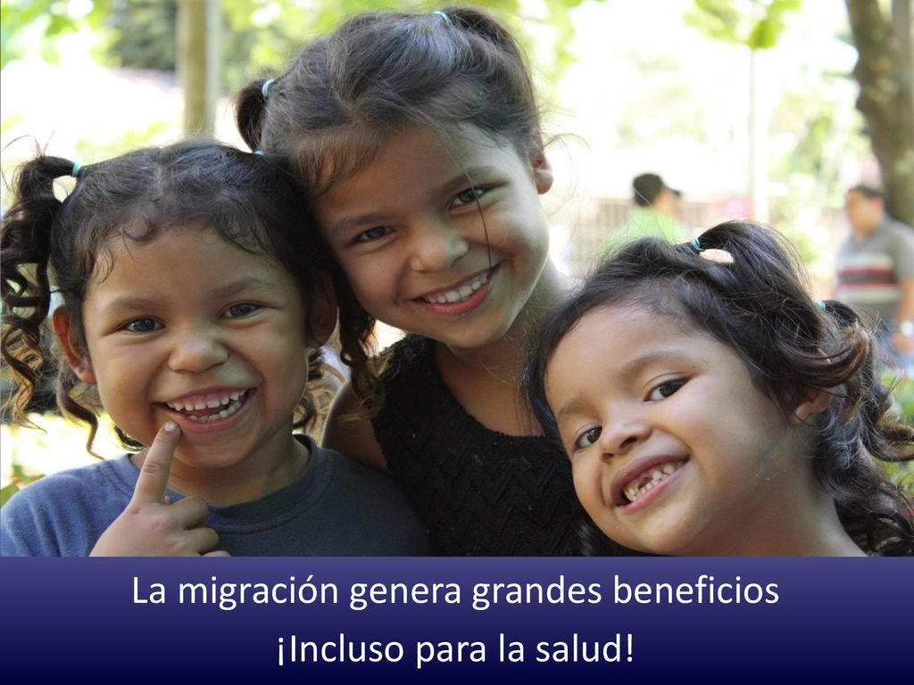 Mensaje Clave: La migración como determinante social de la salud