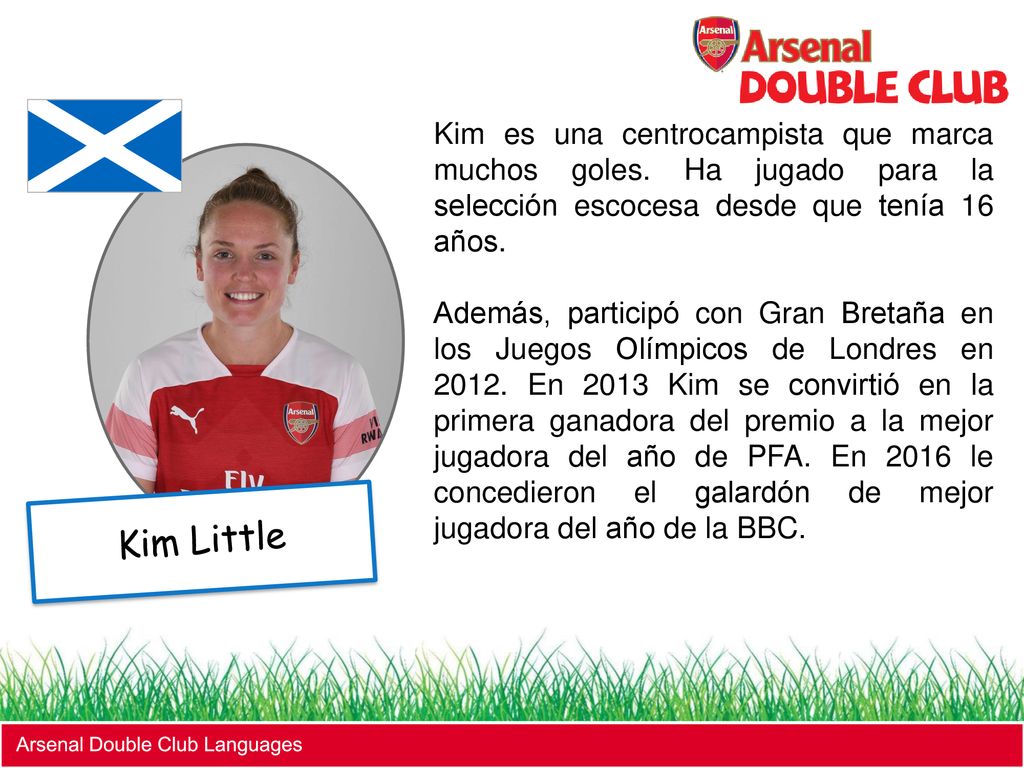 Kim es una centrocampista que marca muchos goles