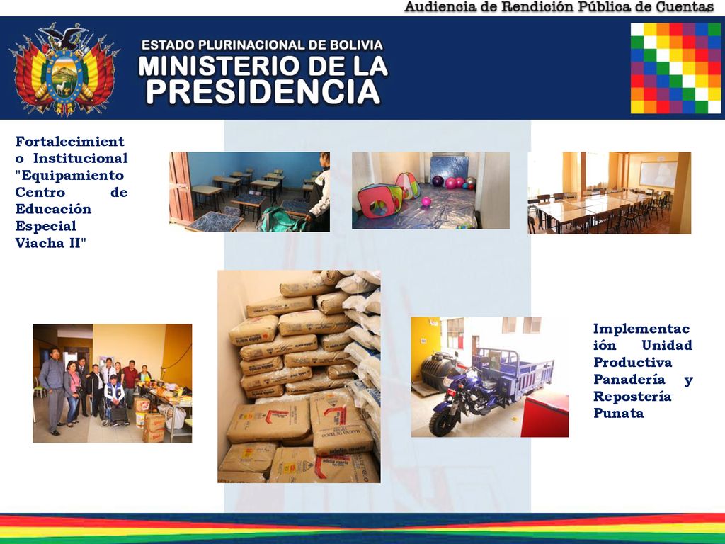 Fortalecimiento Institucional Equipamiento Centro de Educación Especial Viacha II