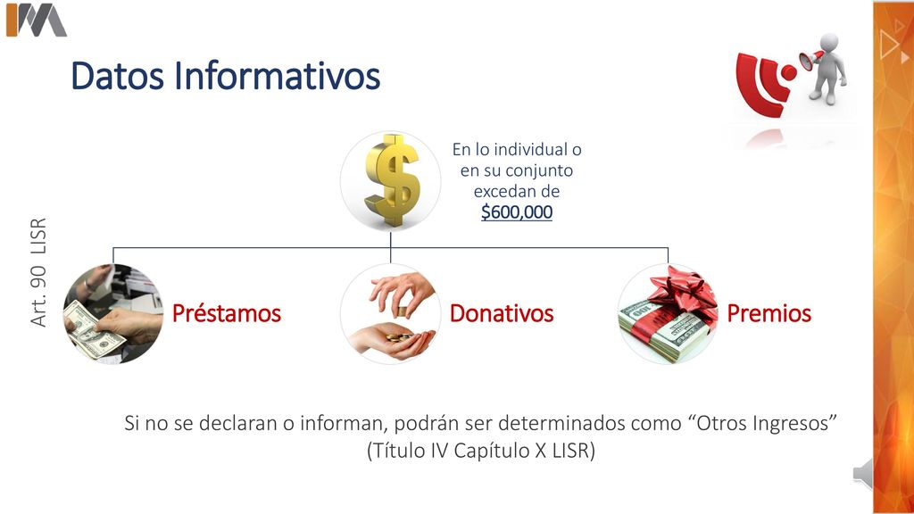 En lo individual o en su conjunto excedan de $600,000