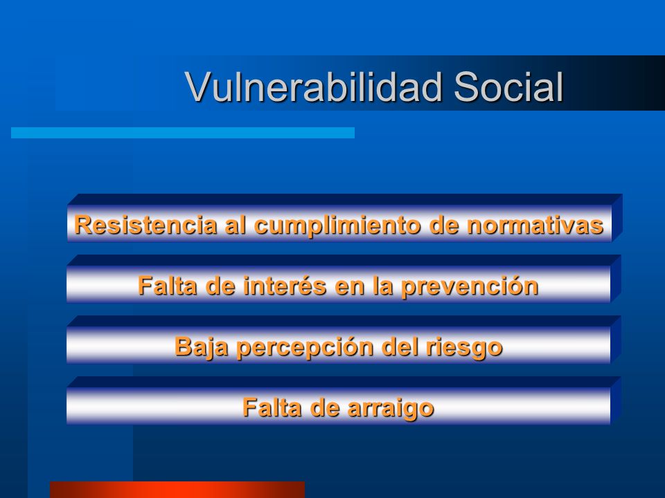Vulnerabilidad Social