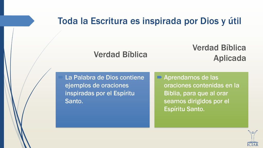 Toda la Escritura es inspirada por Dios y útil
