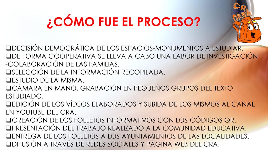 ¿CÓMO FUE EL PROCESO DECISIÓN DEMOCRÁTICA DE LOS ESPACIOS-MONUMENTOS A ESTUDIAR. DE FORMA COOPERATIVA SE LLEVA A CABO UNA LABOR DE INVESTIGACIÓN.