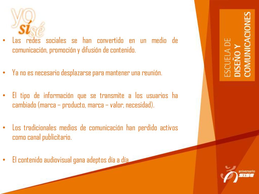 Las redes sociales se han convertido en un medio de comunicación, promoción y difusión de contenido.