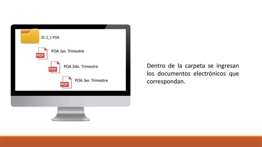 3C.2_1 POA POA 1er. Trimestre. Dentro de la carpeta se ingresan los documentos electrónicos que correspondan.