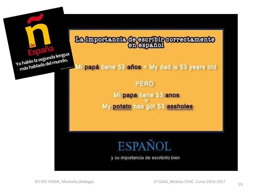 IES RÍO VERDE, Marbella (Málaga) 1º GAM_Módulo CEAC. Curso
