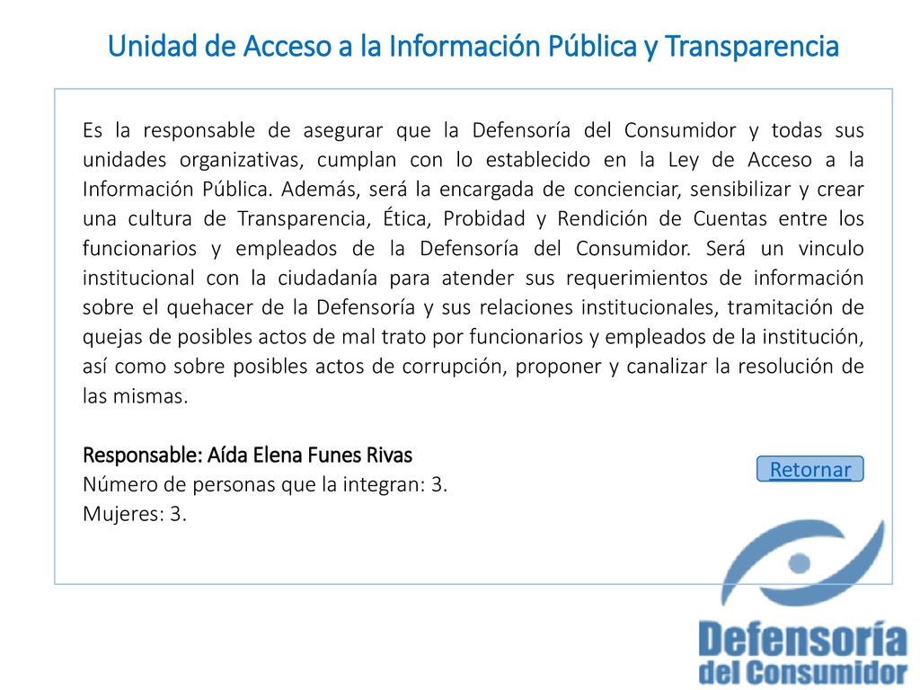 Unidad de Acceso a la Información Pública y Transparencia