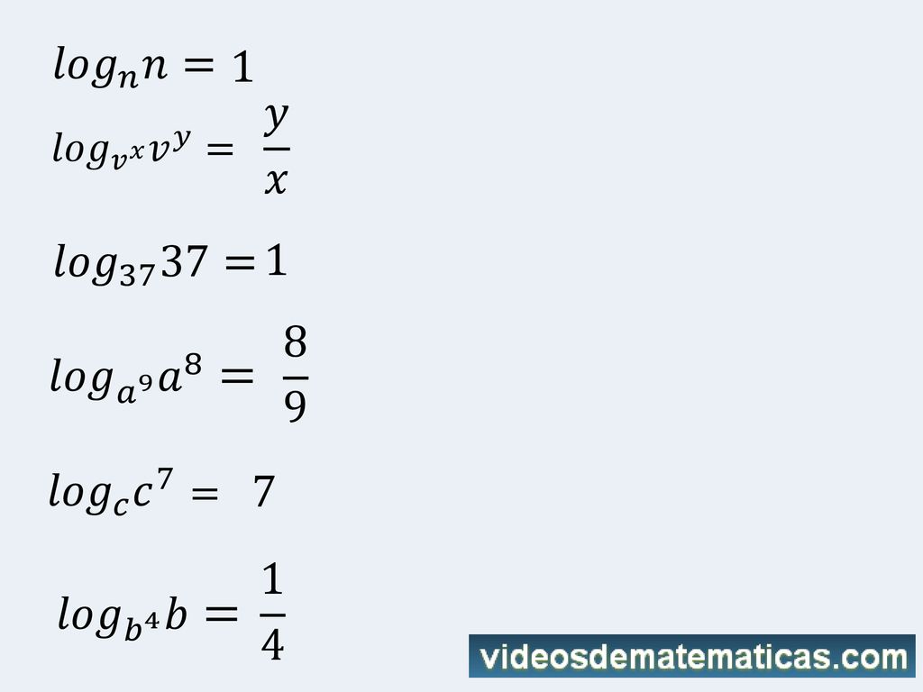 𝑙𝑜𝑔 𝑛 𝑛= 1 𝑦 𝑥 𝑙𝑜𝑔 37 37= 𝑙𝑜𝑔 𝑎 9 𝑎 8 = 𝑙𝑜𝑔 𝑐 𝑐 7 = 7 1 4