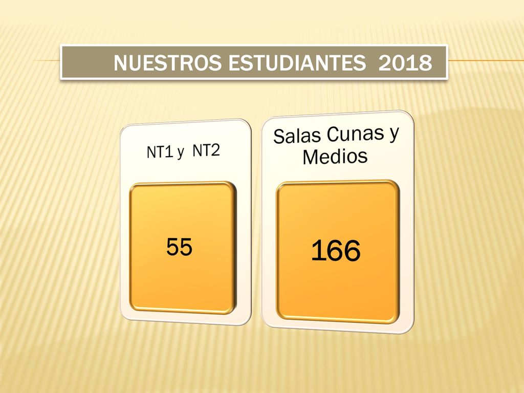 NUESTROS ESTUDIANTES 2018 NT1 y NT2 55 Salas Cunas y Medios 166