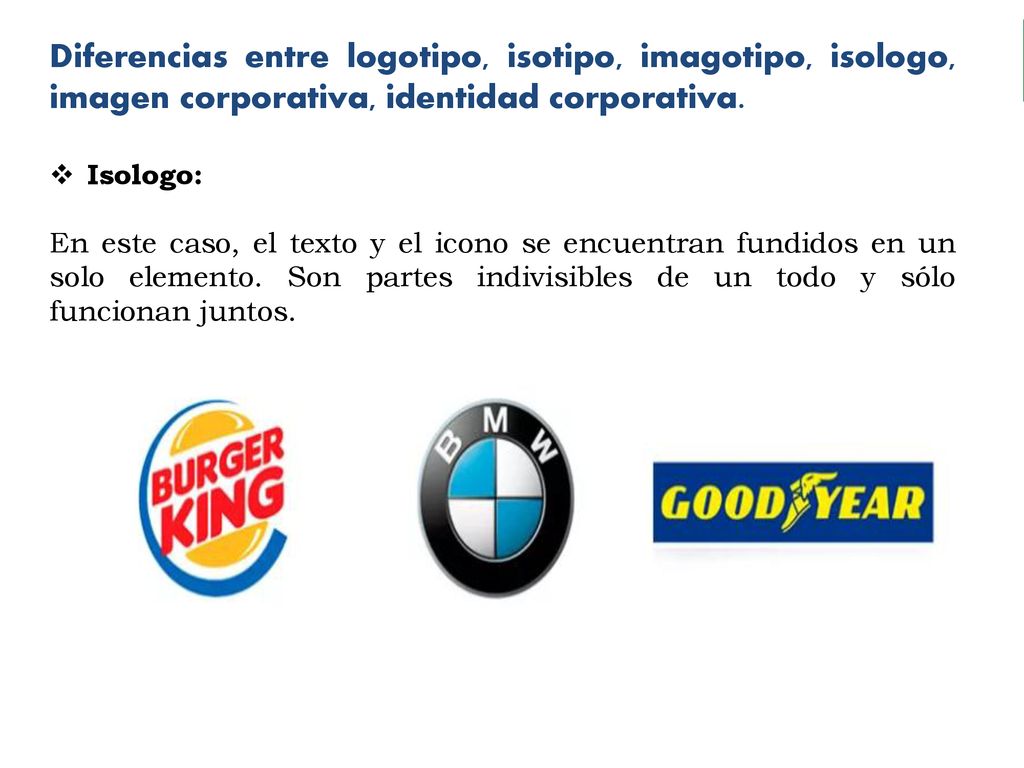 Diferencias entre logotipo, isotipo, imagotipo, isologo, imagen corporativa, identidad corporativa.