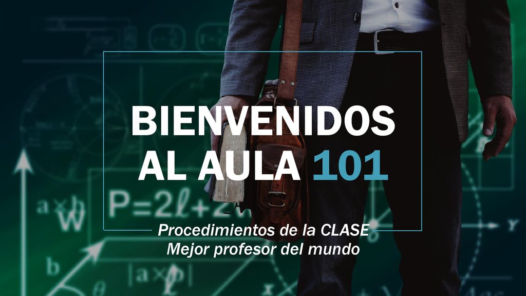 Procedimientos de la CLASE Mejor profesor del mundo