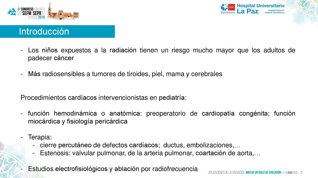 Introducción Los niños expuestos a la radiación tienen un riesgo mucho mayor que los adultos de padecer cáncer.