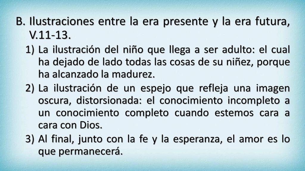 Ilustraciones entre la era presente y la era futura, V