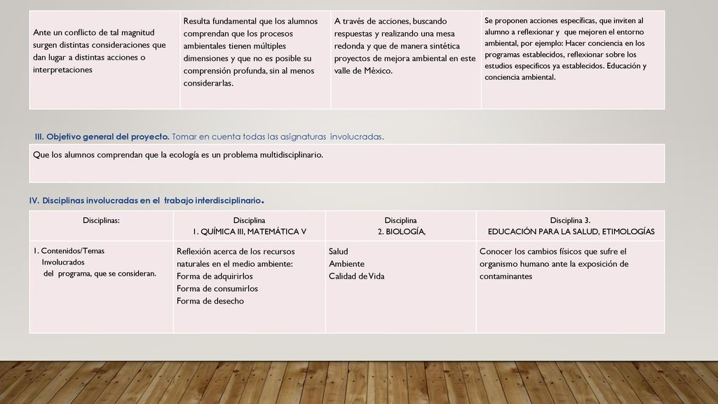 Reflexión acerca de los recursos naturales en el medio ambiente: