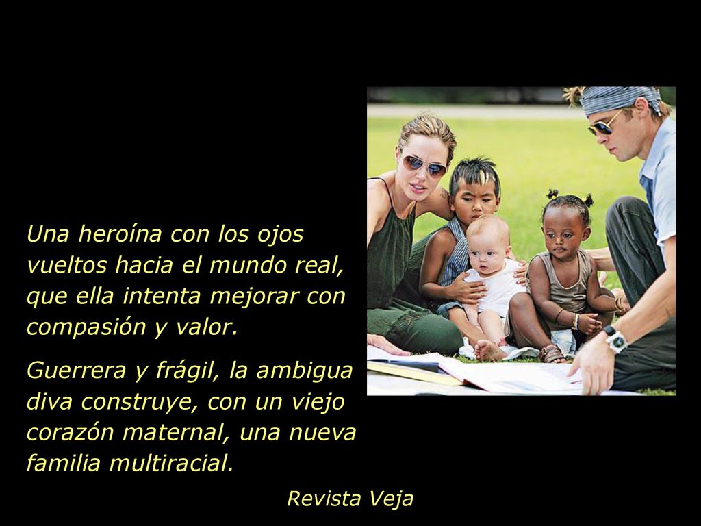 Una heroína con los ojos vueltos hacia el mundo real, que ella intenta mejorar con compasión y valor.