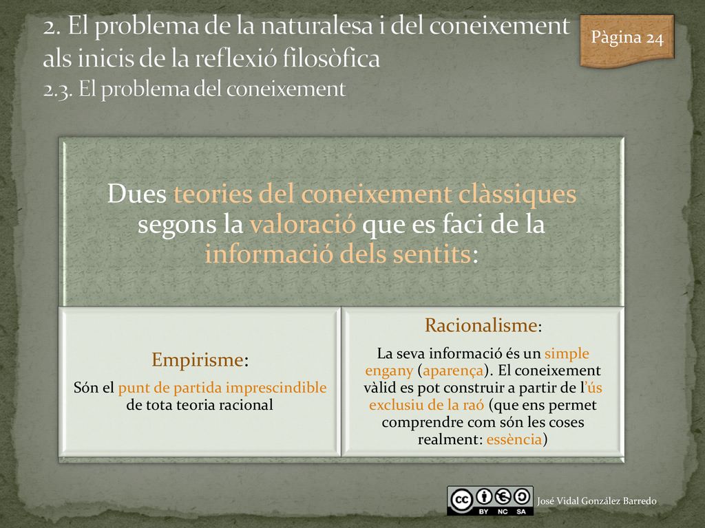 Són el punt de partida imprescindible de tota teoria racional