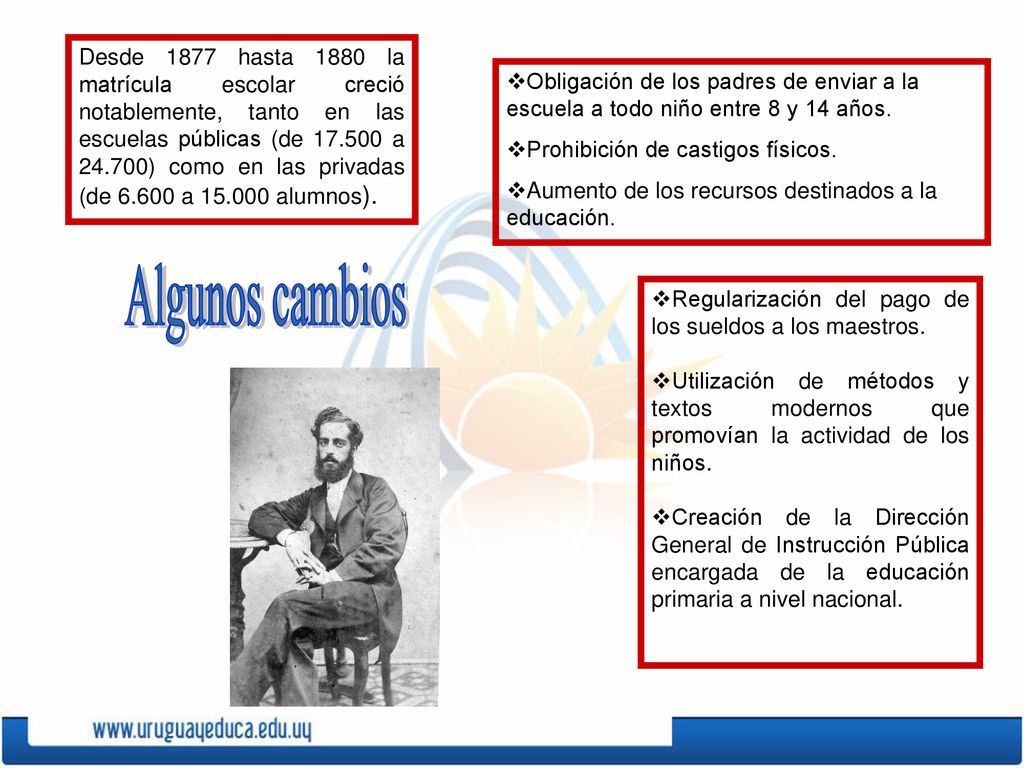Desde 1877 hasta 1880 la matrícula escolar creció notablemente, tanto en las escuelas públicas (de a ) como en las privadas (de a alumnos).
