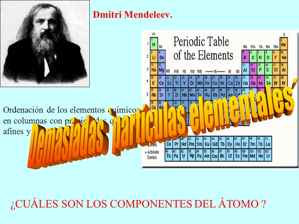 Demasiadas `partículas elementales´