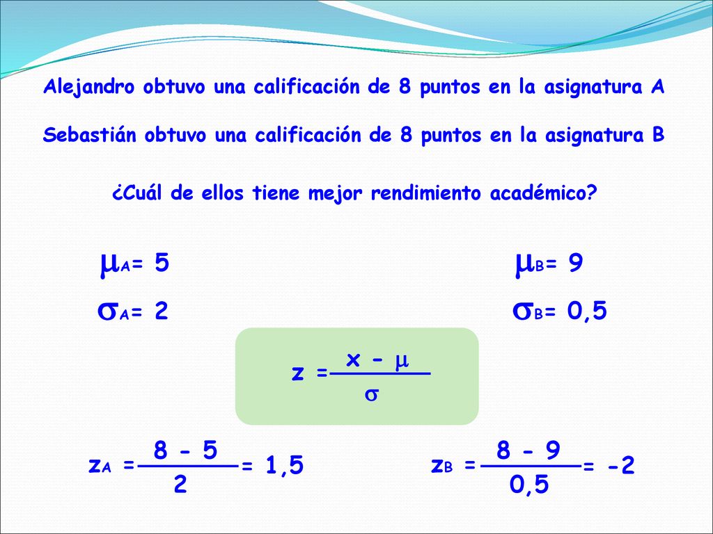 A= 5 B= 9 A= 2 B= 0,5 z = x -   zA = = 1,5 zB = = -2