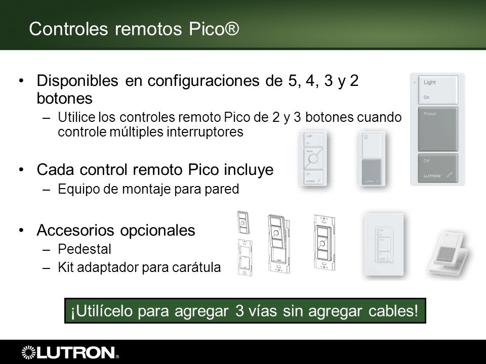 Controles remotos Pico®