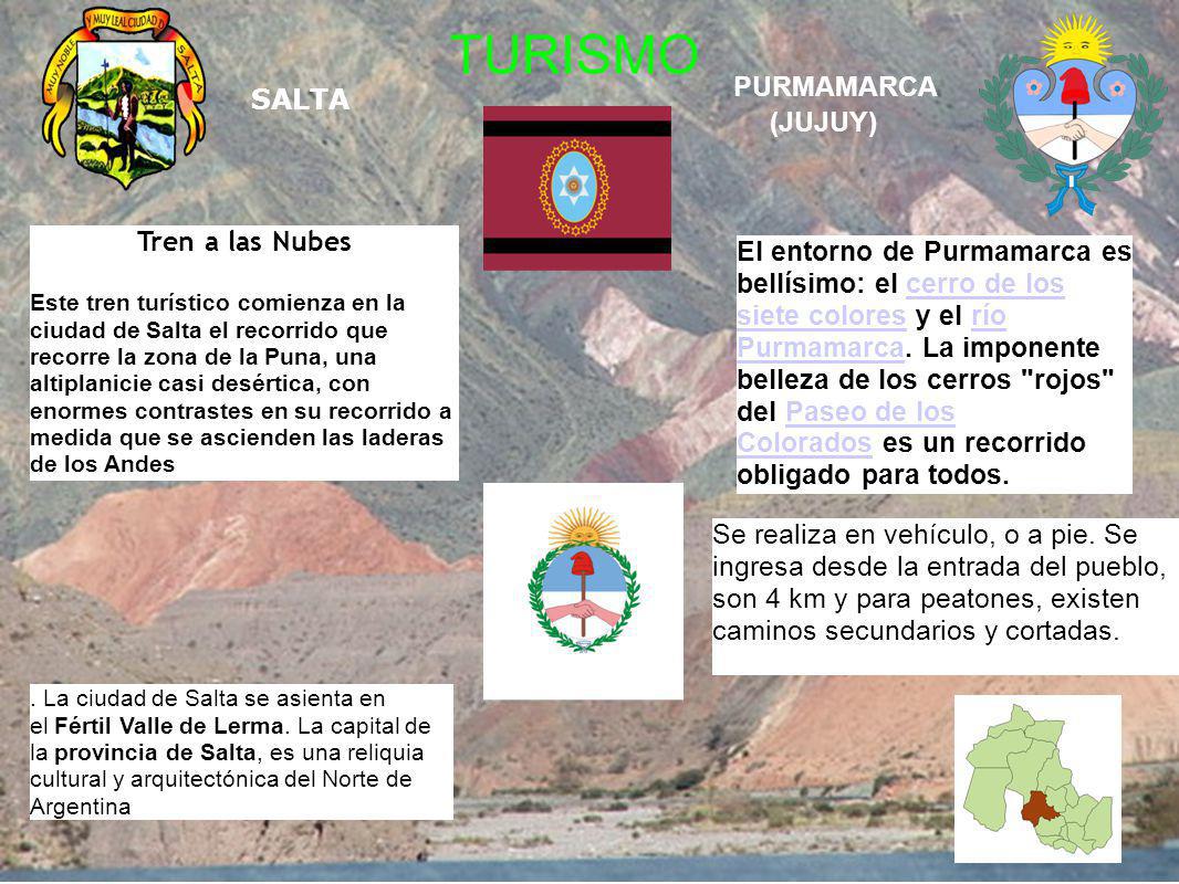 TURISMO PURMAMARCA SALTA (JUJUY) Tren a las Nubes