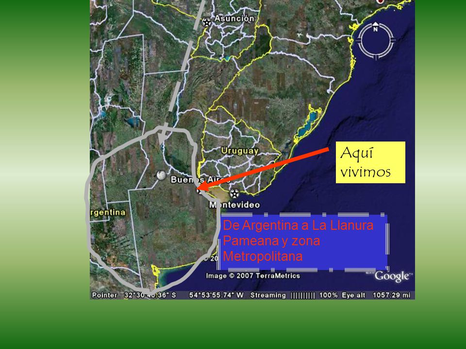 Aquí vivimos De Argentina a La Llanura Pameana y zona Metropolitana