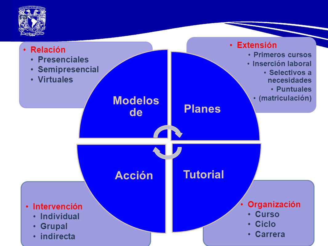 Modelos de Planes Tutorial Acción