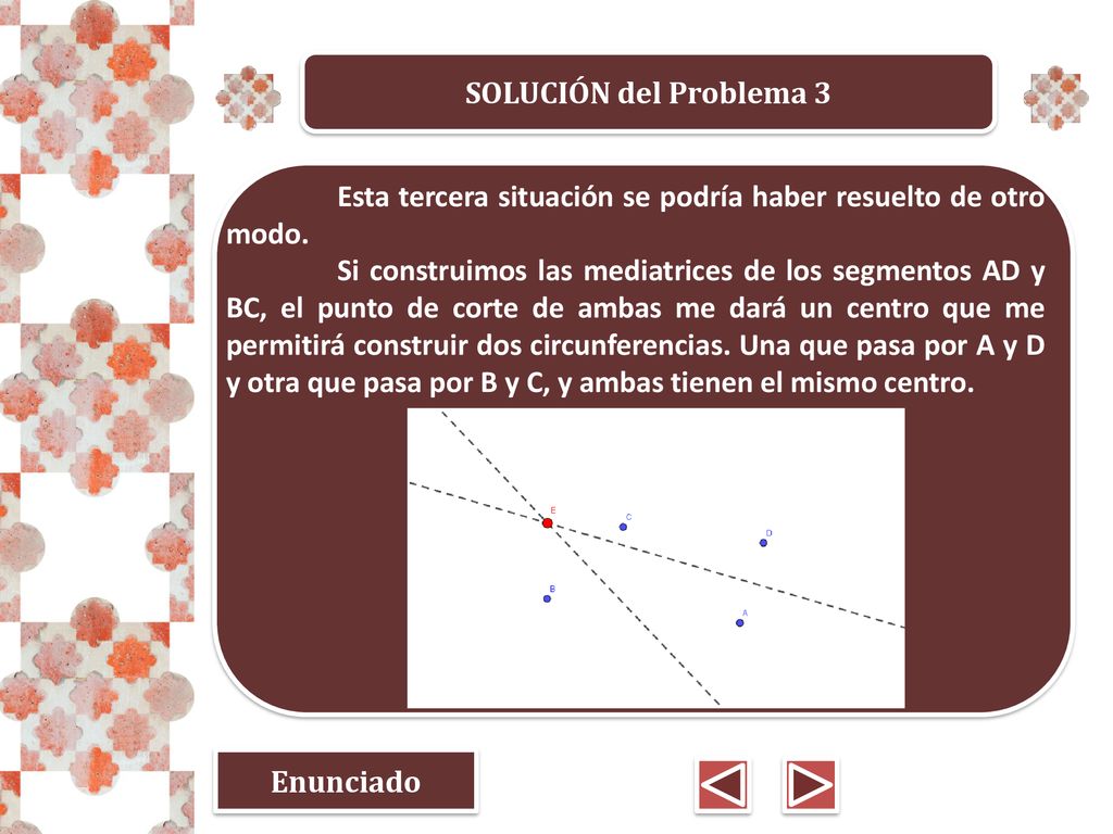 SOLUCIÓN del Problema 3 Esta tercera situación se podría haber resuelto de otro modo.