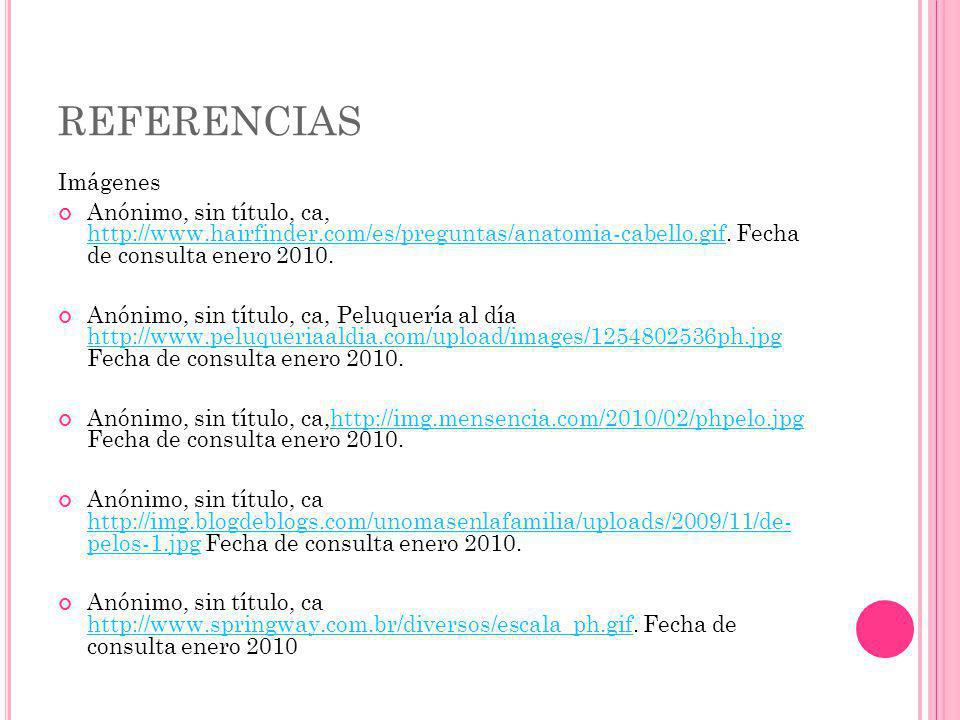 REFERENCIAS Imágenes. Anónimo, sin título, ca,   Fecha de consulta enero