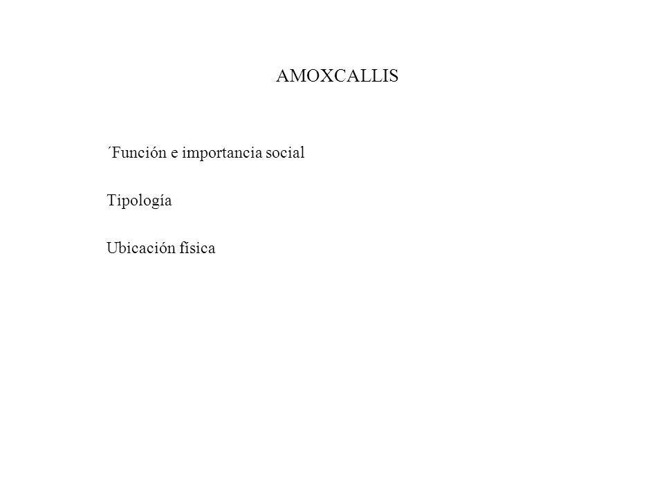 ´Función e importancia social Tipología Ubicación física