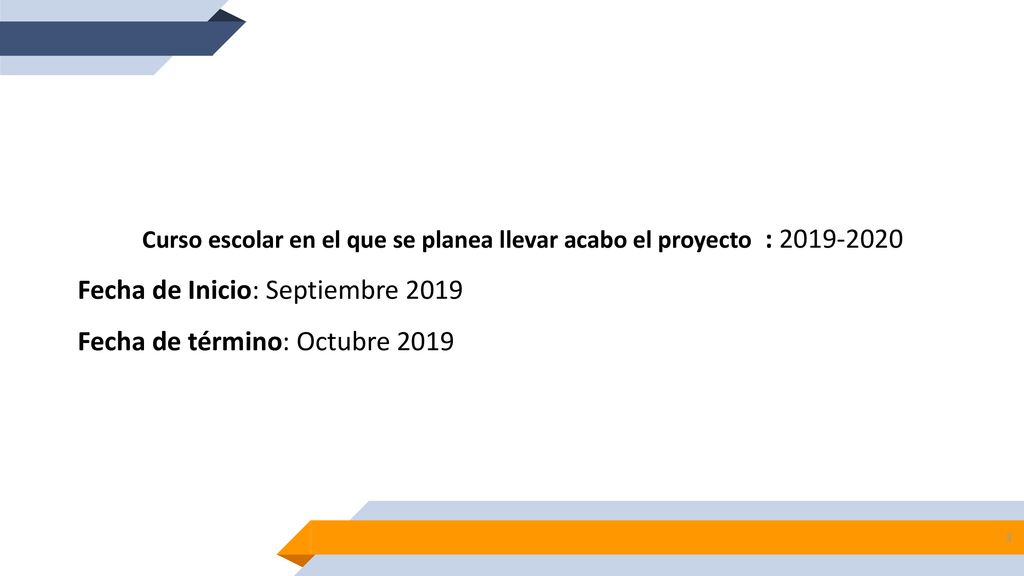 Curso escolar en el que se planea llevar acabo el proyecto :
