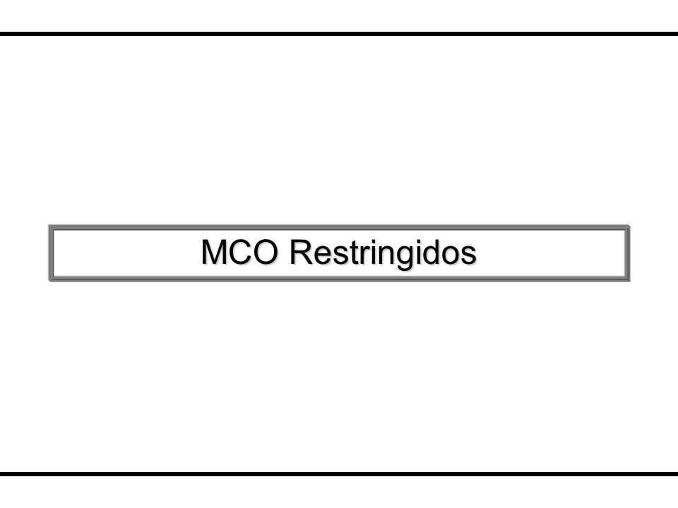 MCO Restringidos