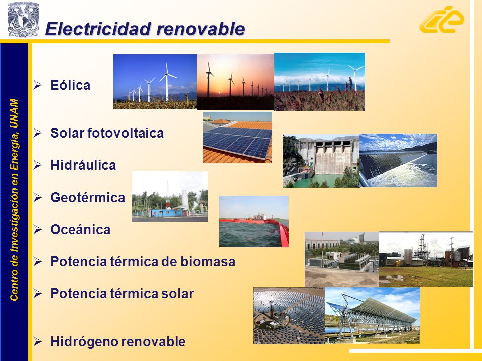 Electricidad renovable