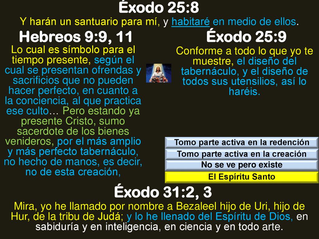 Tomo parte activa en la redención Tomo parte activa en la creación