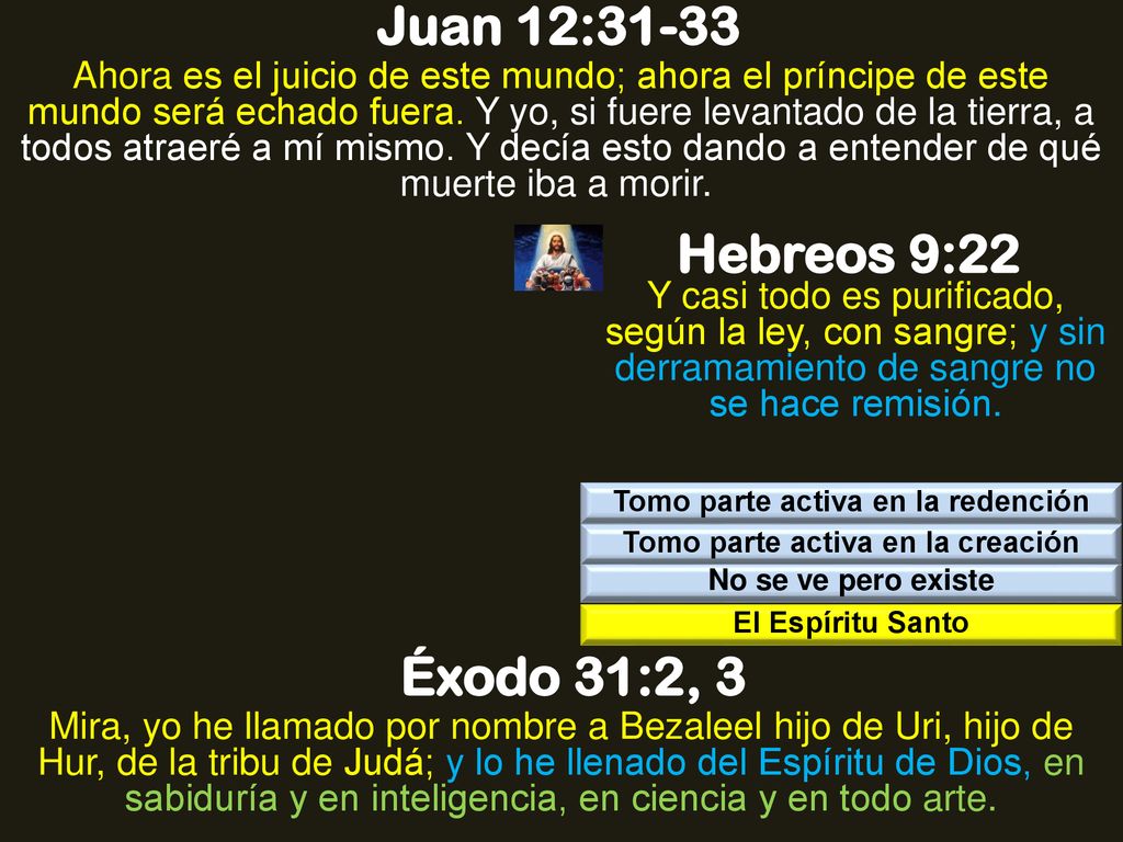 Tomo parte activa en la redención Tomo parte activa en la creación