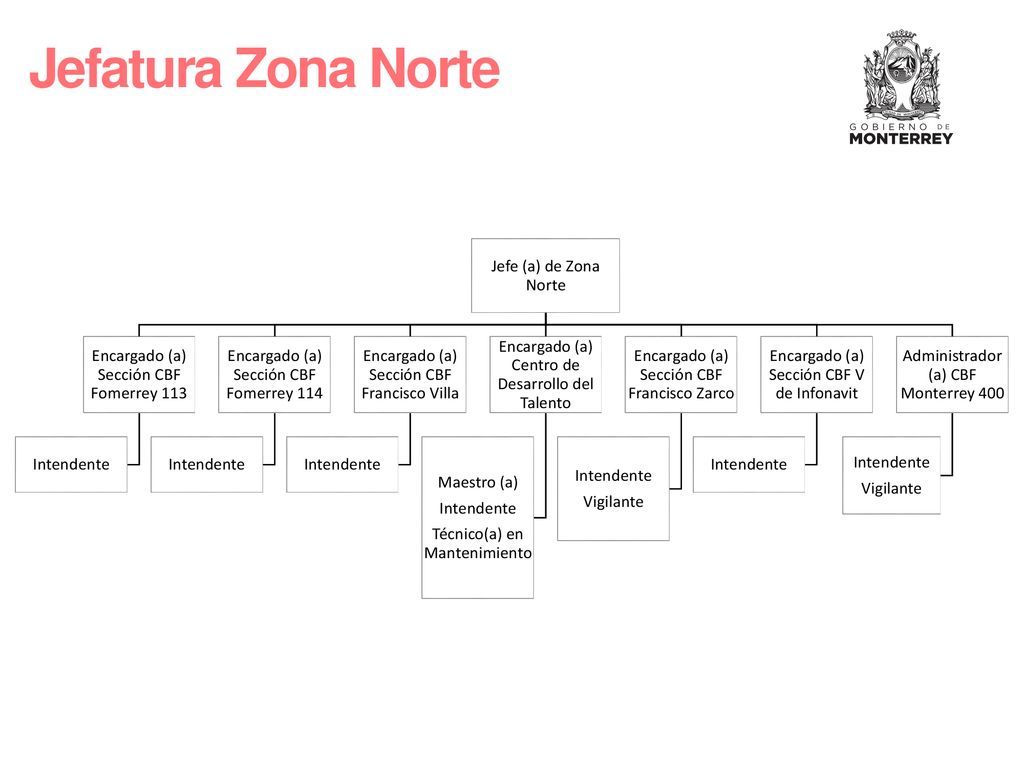Jefatura Zona Norte Jefe (a) de Zona Norte