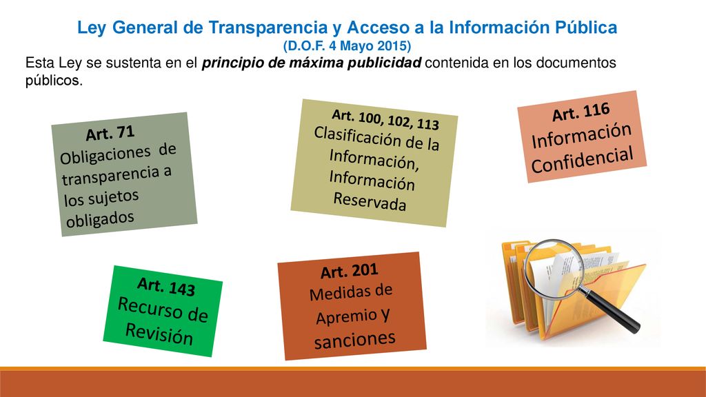 Ley General de Transparencia y Acceso a la Información Pública